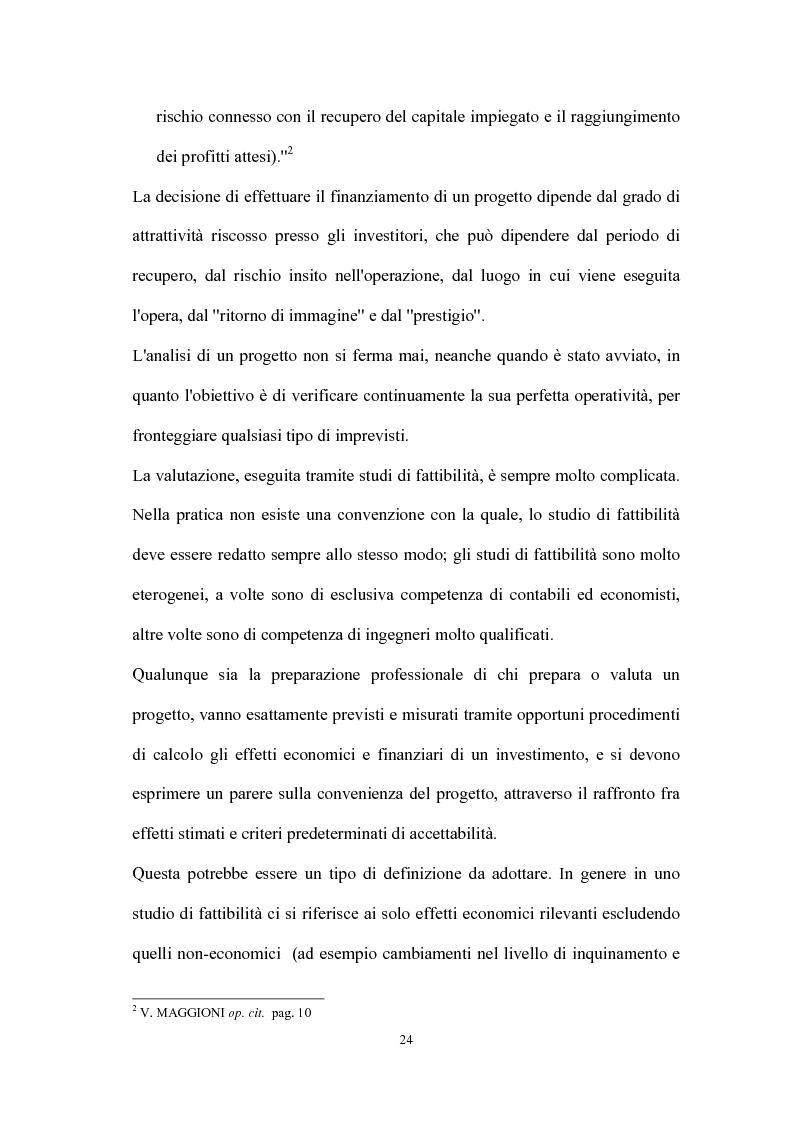 Anteprima della tesi: Valutazione dei progetti di investimento industriali, Pagina 9