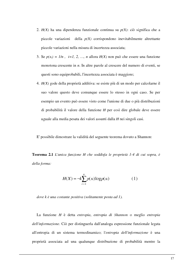 Anteprima della tesi: Metodi statistici ed entropici per l'apprendimento e l'analisi automatica di immagini digitali, Pagina 13
