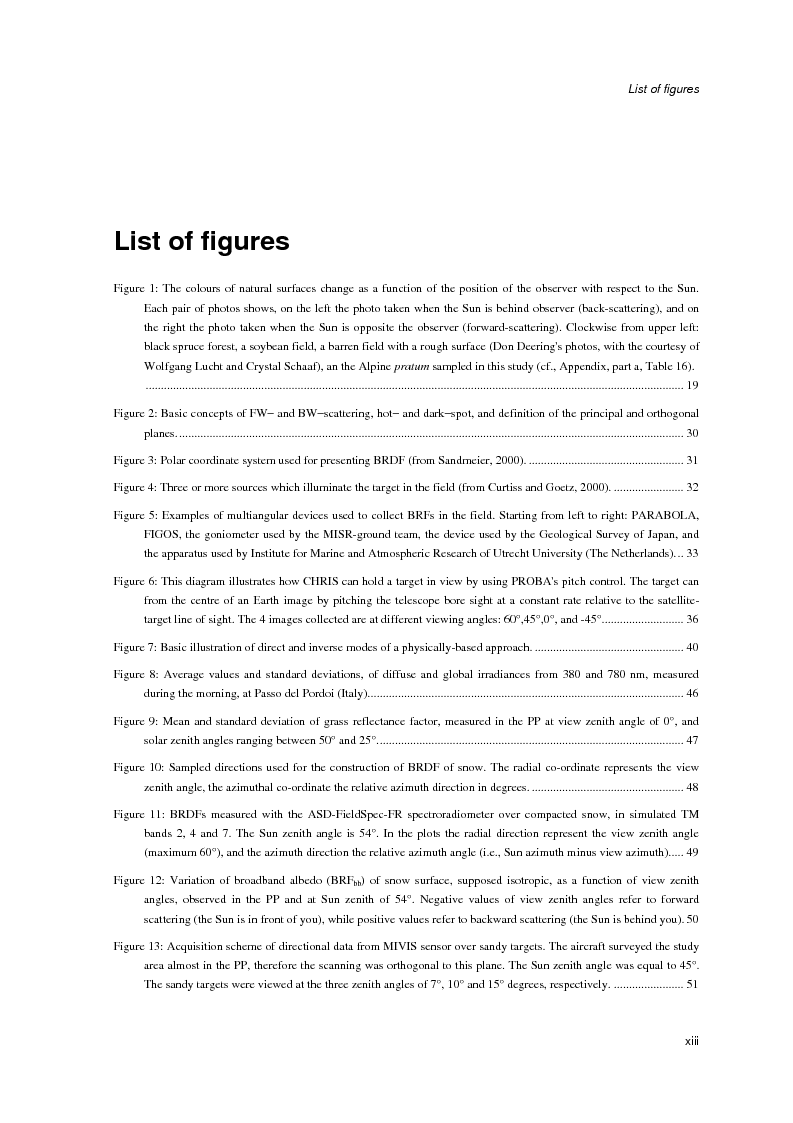 Anteprima della tesi: Anisotropia del campo della radiazione riflessa sulle superfici naturali, Pagina 7