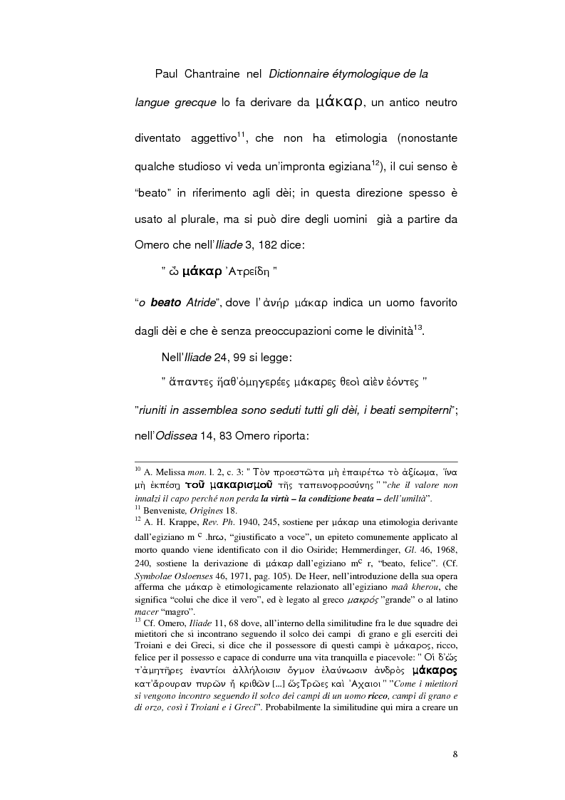 Anteprima della tesi: La ''Beatitudine dei poveri'' in Matteo e Luca, Pagina 10