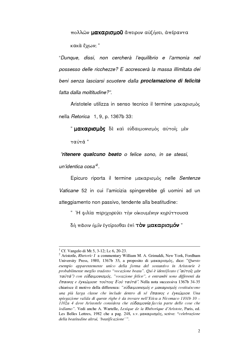 Anteprima della tesi: La ''Beatitudine dei poveri'' in Matteo e Luca, Pagina 4