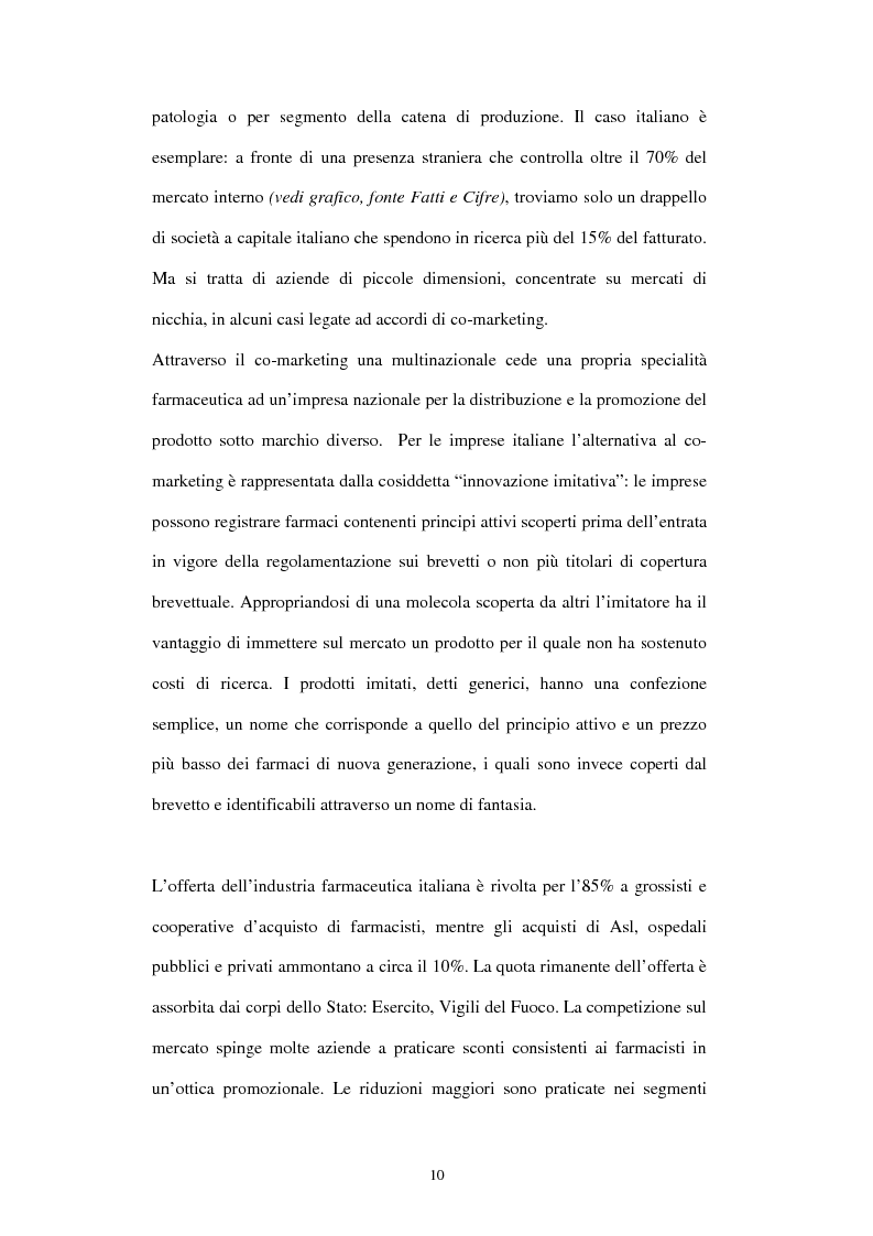Anteprima della tesi: Comunicazione e immagine nell'industria farmaceutica, Pagina 7