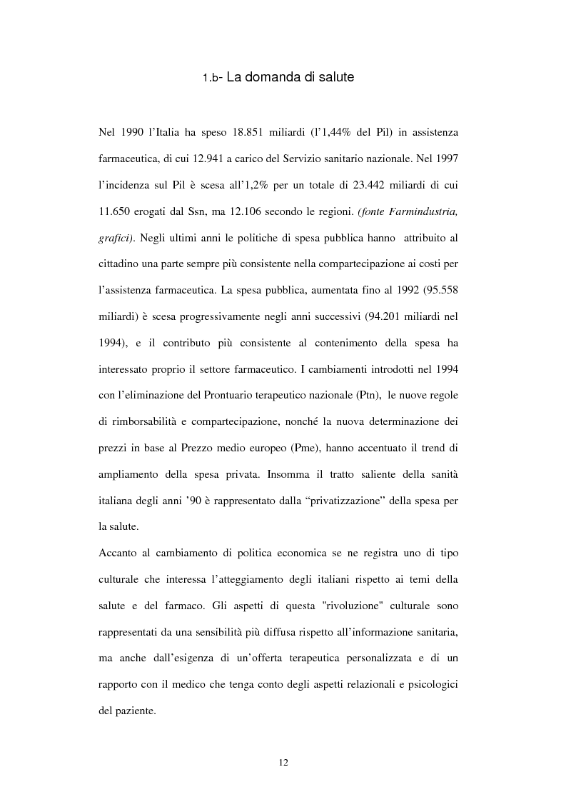 Anteprima della tesi: Comunicazione e immagine nell'industria farmaceutica, Pagina 9