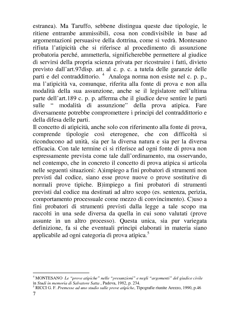 Anteprima della tesi: Ammissibilità ed efficacia probatoria dei nuovi mezzi di indagine processuale imposti dal progresso scientifico, Pagina 2