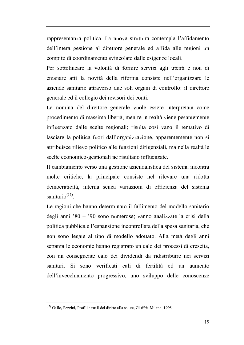 Anteprima della tesi: Il Direttore Generale dell'azienda sanitaria, Pagina 13