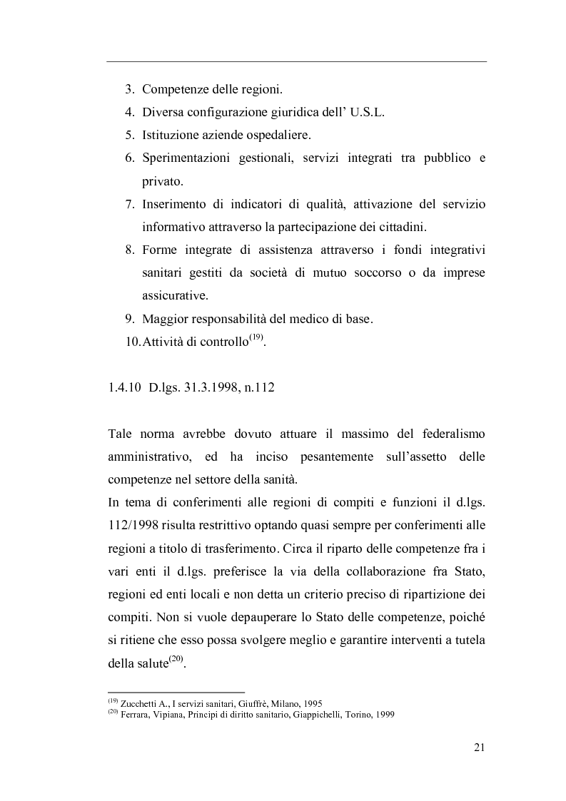 Anteprima della tesi: Il Direttore Generale dell'azienda sanitaria, Pagina 15