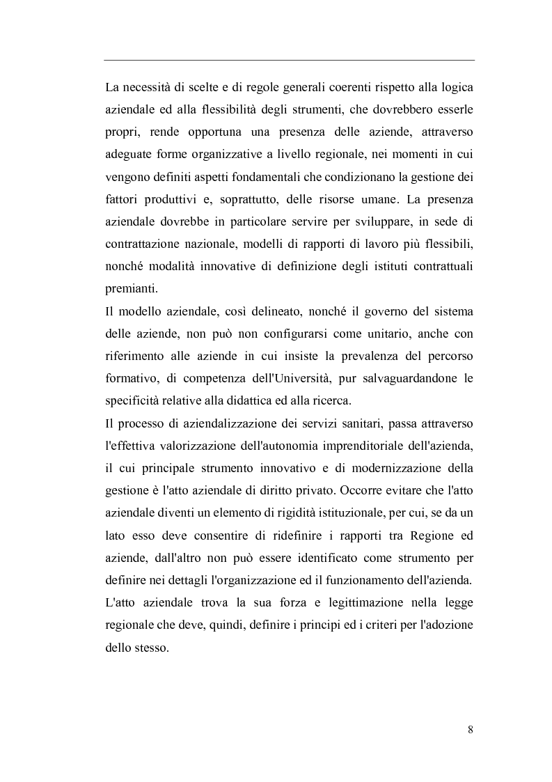 Anteprima della tesi: Il Direttore Generale dell'azienda sanitaria, Pagina 2