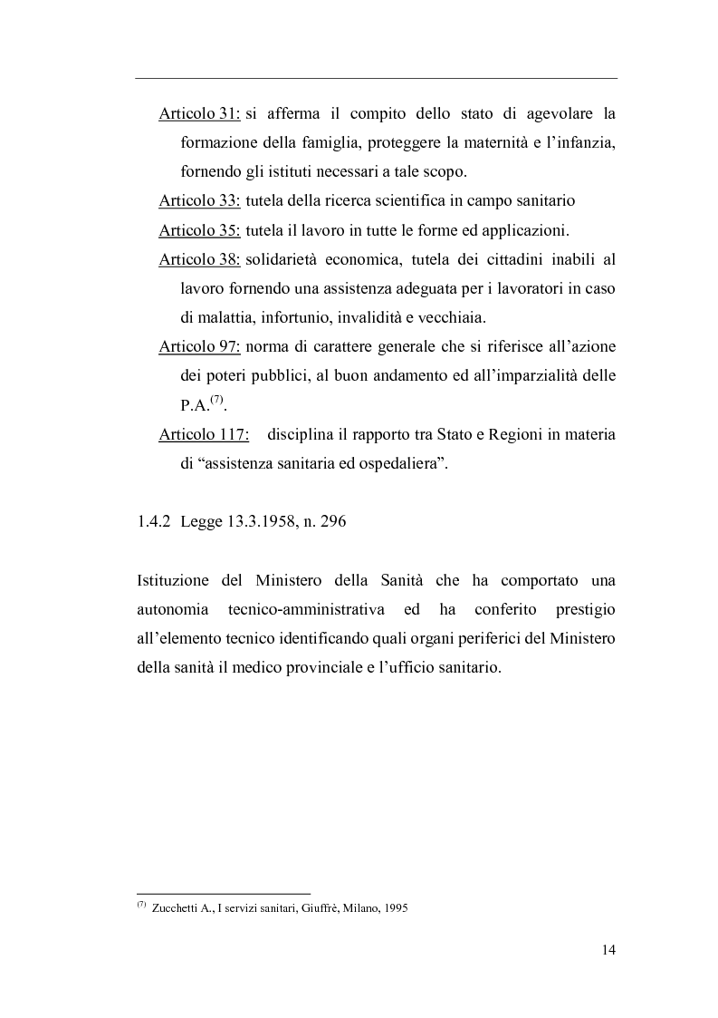 Anteprima della tesi: Il Direttore Generale dell'azienda sanitaria, Pagina 8