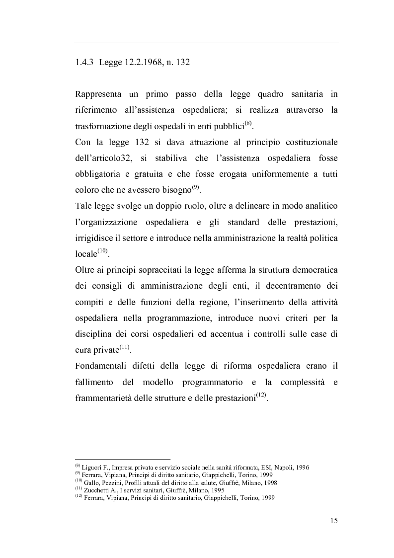 Anteprima della tesi: Il Direttore Generale dell'azienda sanitaria, Pagina 9