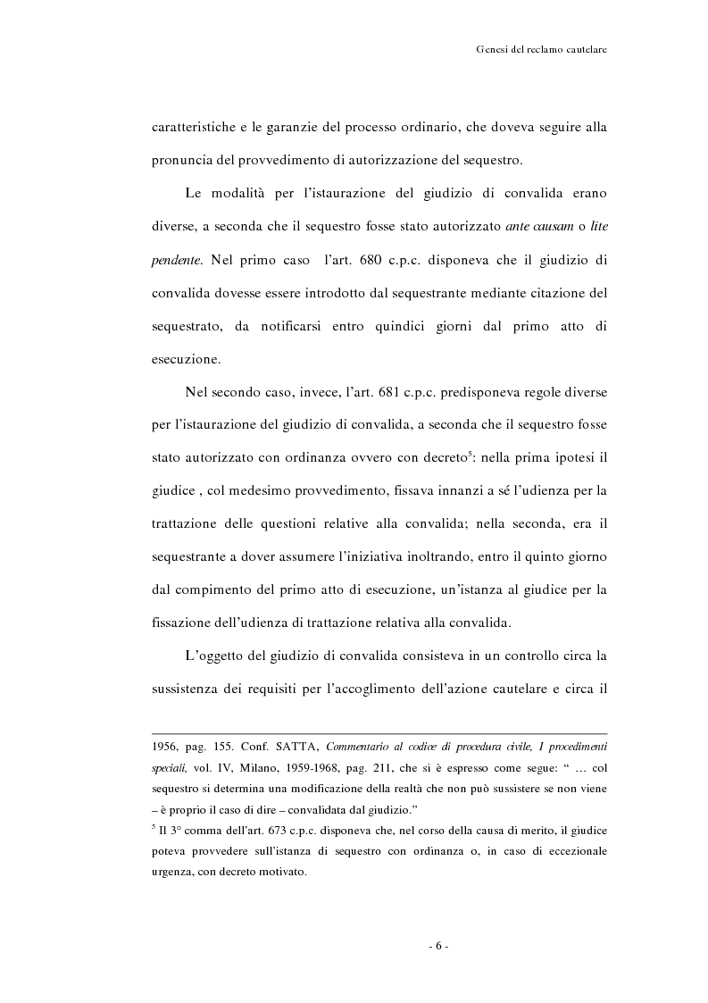 Anteprima della tesi: Il reclamo cautelare, Pagina 3