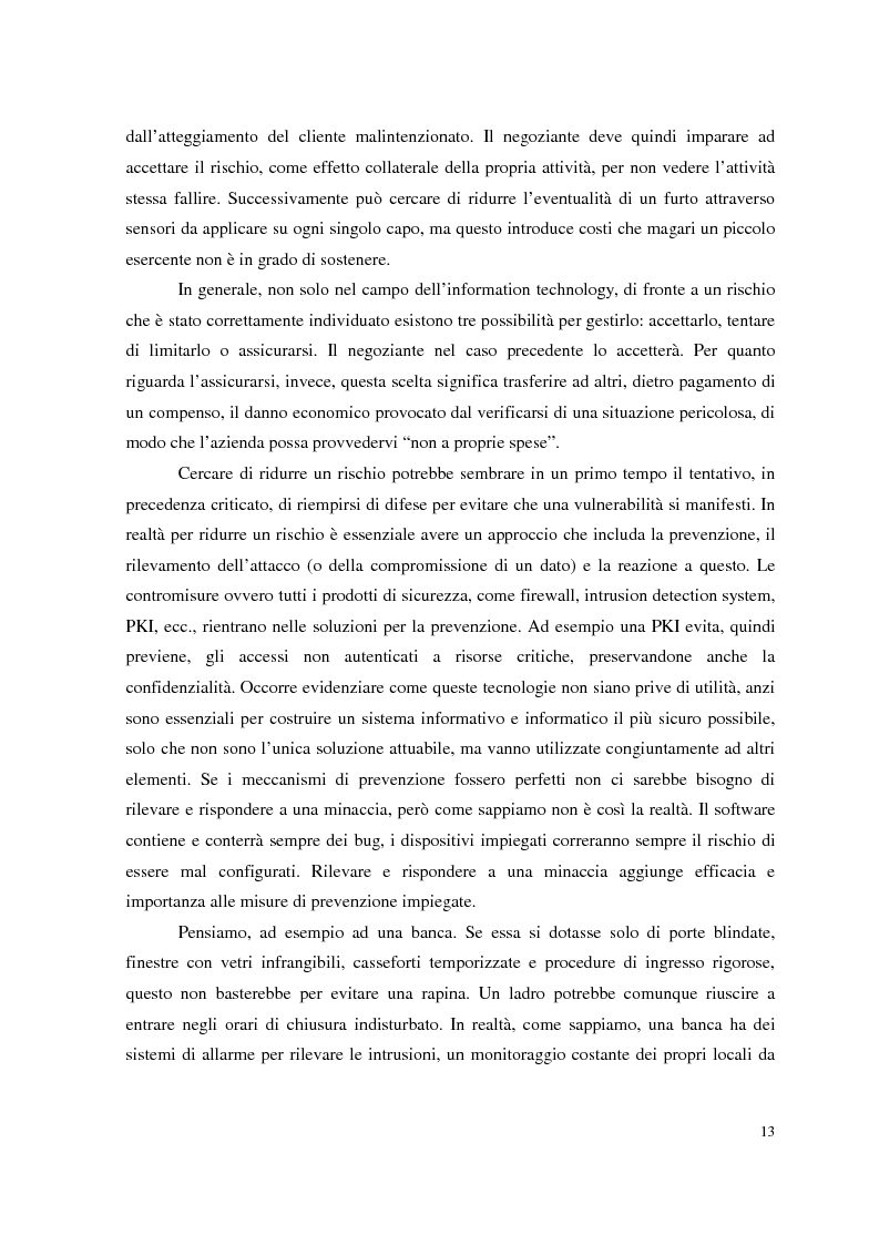 Anteprima della tesi: Managed Security Services: monitoring di una rete aziendale mediante tecnologie di log consolidation e correlazione degli eventi, Pagina 11