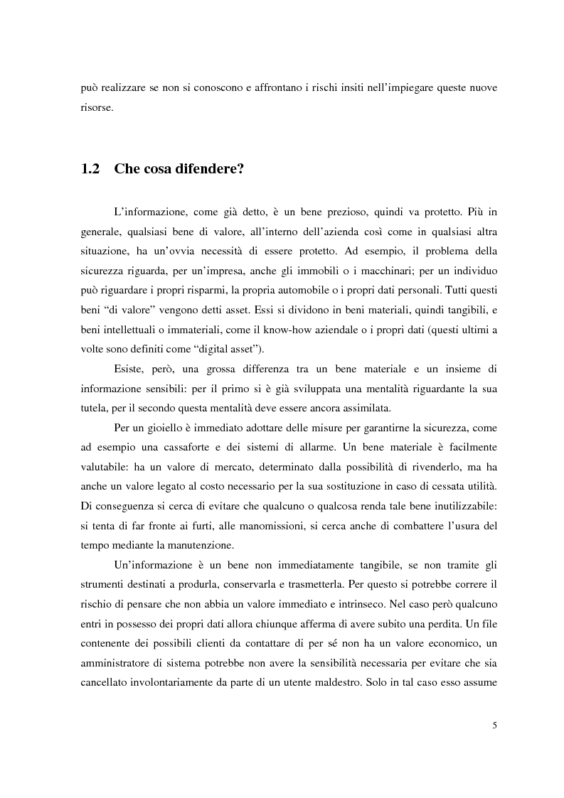 Anteprima della tesi: Managed Security Services: monitoring di una rete aziendale mediante tecnologie di log consolidation e correlazione degli eventi, Pagina 3