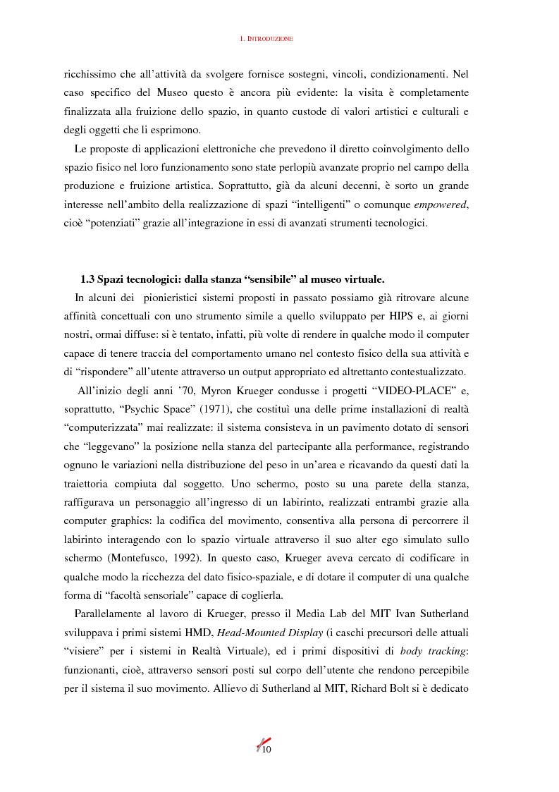 Anteprima della tesi: Lo spazio, l'informazione e l'arte: dinamiche di interazione, Pagina 10