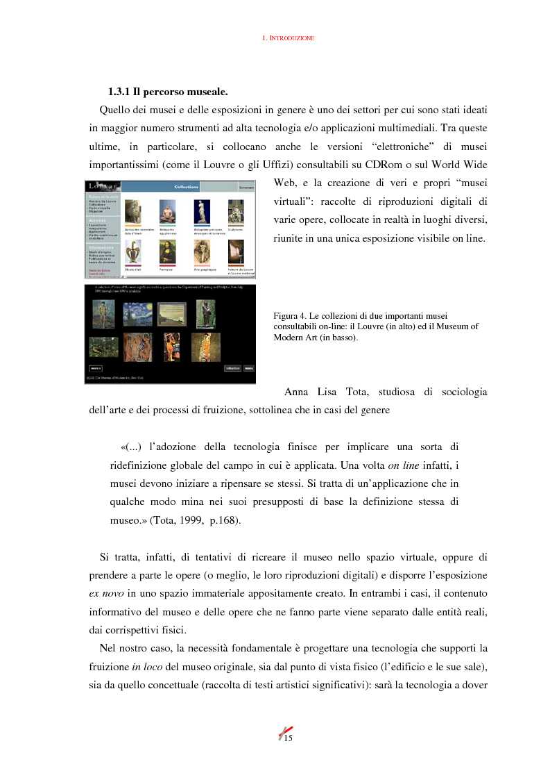 Anteprima della tesi: Lo spazio, l'informazione e l'arte: dinamiche di interazione, Pagina 15
