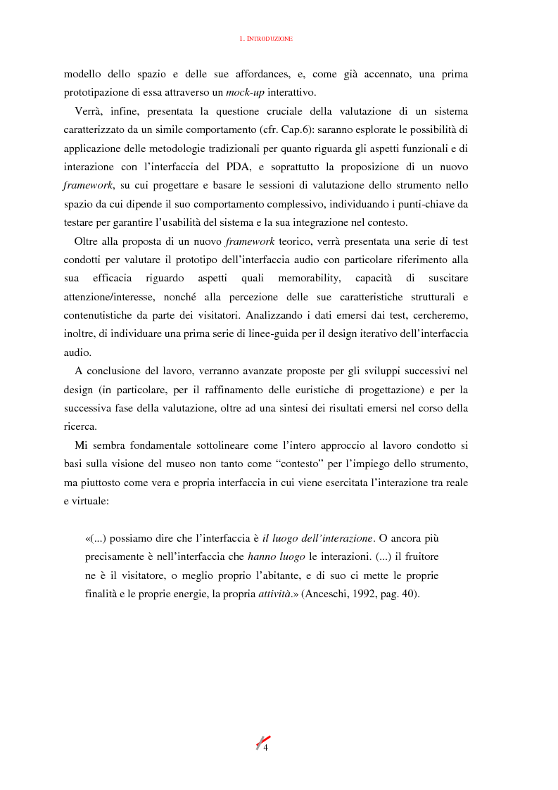Anteprima della tesi: Lo spazio, l'informazione e l'arte: dinamiche di interazione, Pagina 4