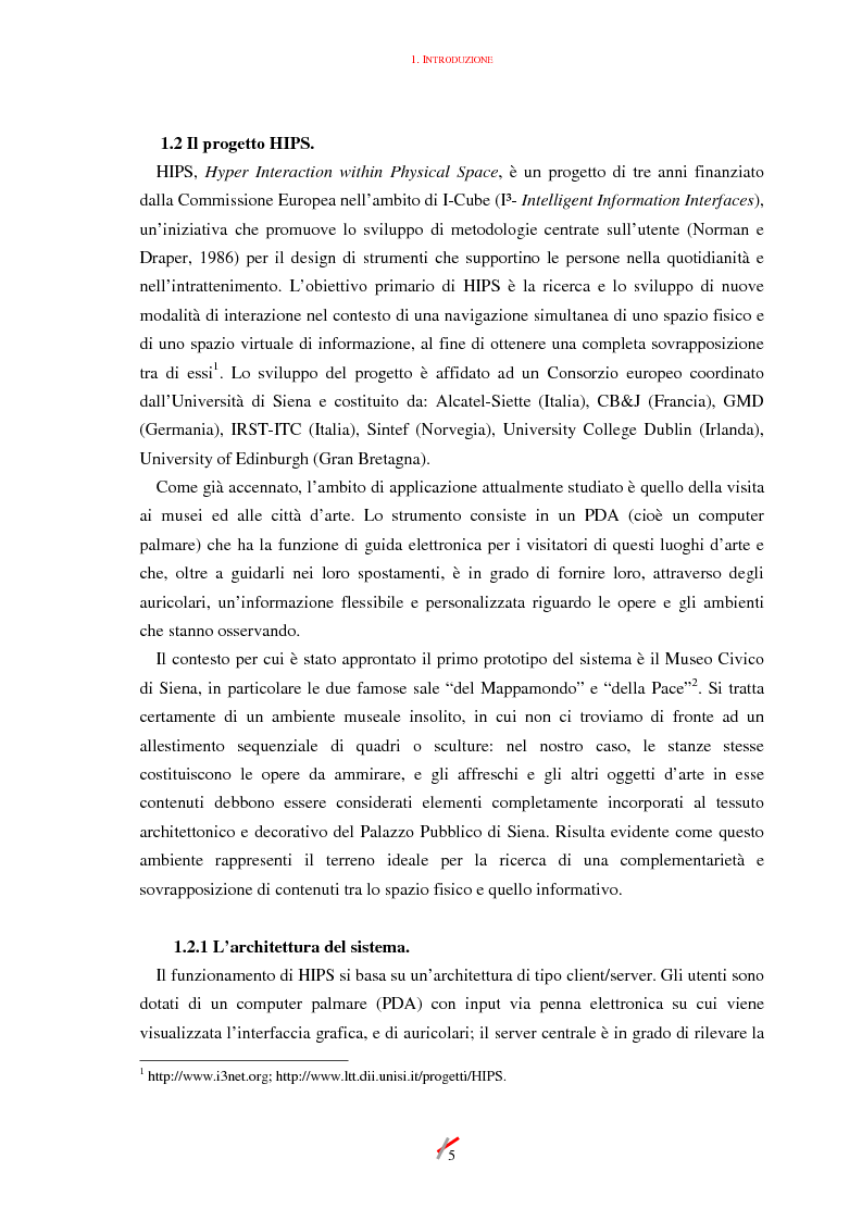 Anteprima della tesi: Lo spazio, l'informazione e l'arte: dinamiche di interazione, Pagina 5
