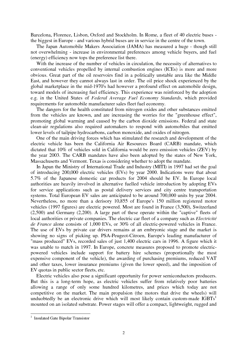 Anteprima della tesi: The Energy Conversions in a Hybrid-Propulsion Vehicle with Planetary Gear Set, Pagina 2