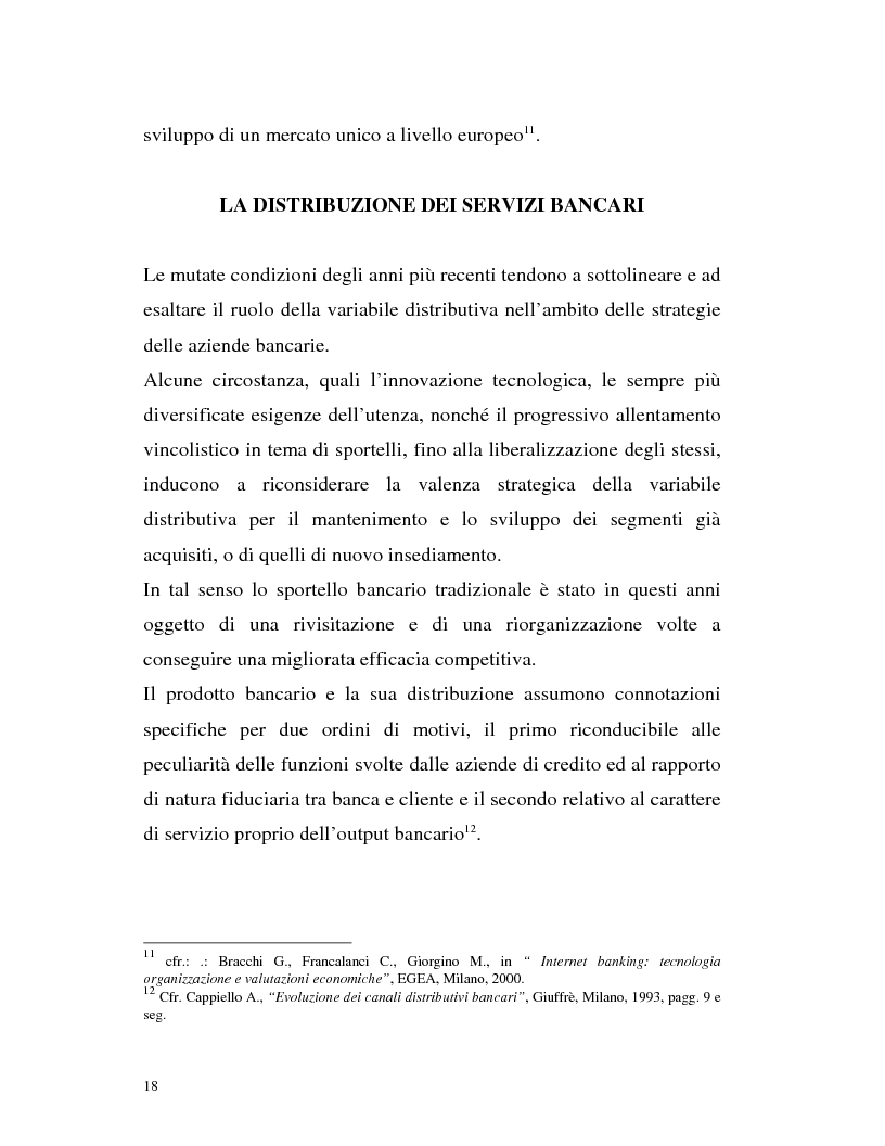 Anteprima della tesi: Banca virtuale e new economy: il caso MPSnet, Pagina 15