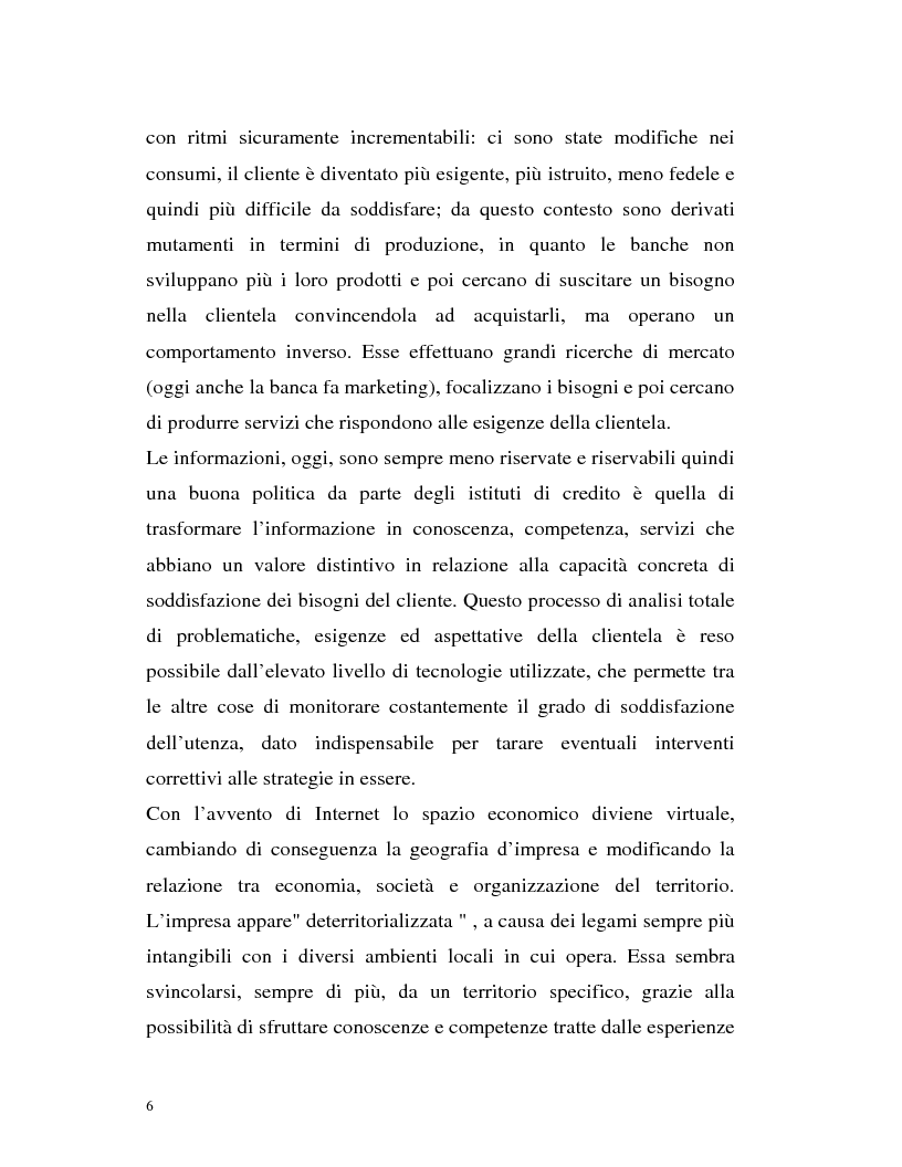 Anteprima della tesi: Banca virtuale e new economy: il caso MPSnet, Pagina 3