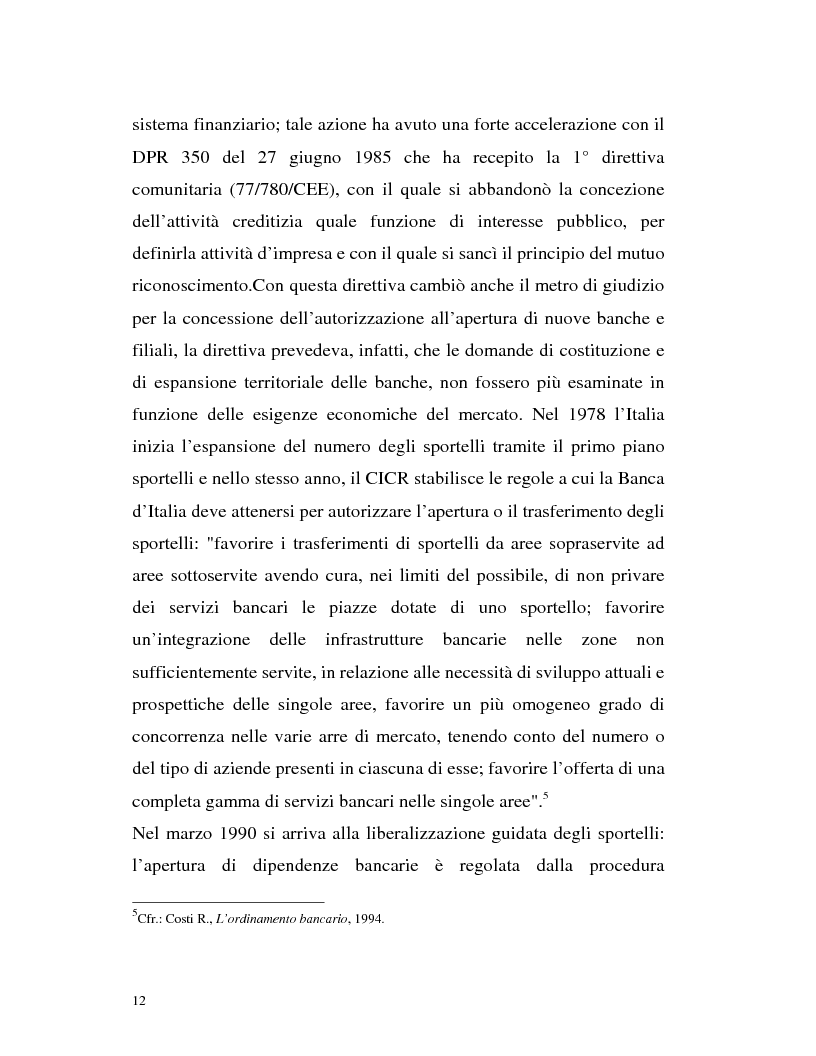 Anteprima della tesi: Banca virtuale e new economy: il caso MPSnet, Pagina 9