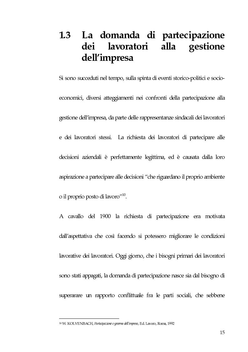 Anteprima della tesi: Qualità totale e rapporto di lavoro, Pagina 6