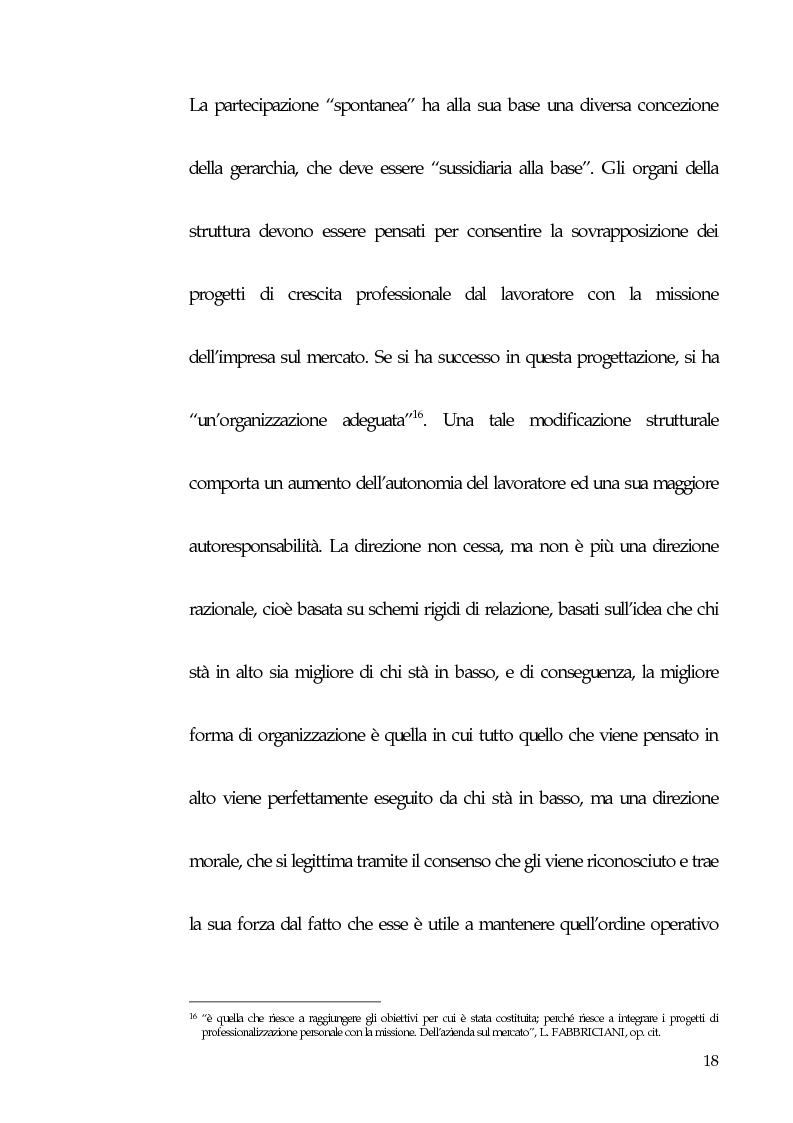 Anteprima della tesi: Qualità totale e rapporto di lavoro, Pagina 9