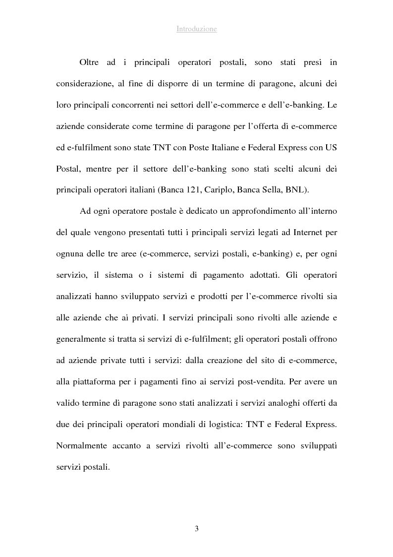 Anteprima della tesi: I sistemi di pagamento via Internet: il ruolo delle poste, Pagina 3