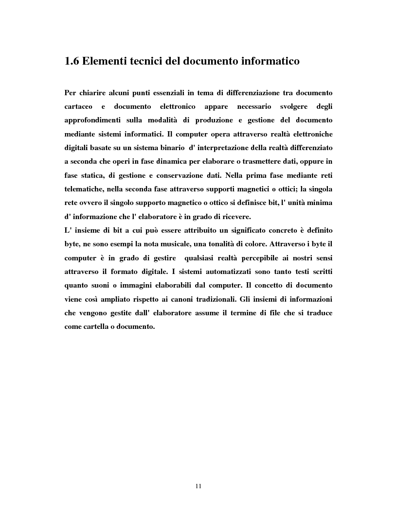 Anteprima della tesi: Il certificatore della chiave digitale, Pagina 11