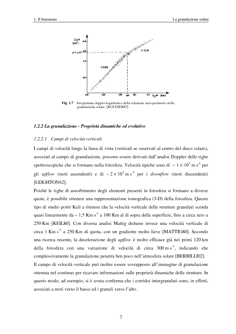 Anteprima della tesi: Analisi delle proprietà geometriche ed evolutive di strutture fotosferiche solari tramite algoritmi paralleli di riconoscimento e tracciamento, Pagina 10