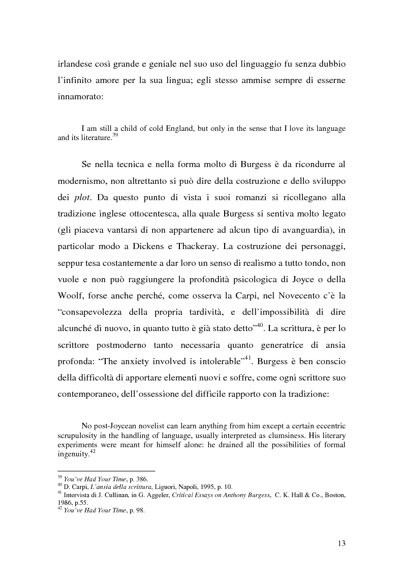 Anteprima della tesi: ''Queer as a Clockwork Orange'': la narrativa distopica di Anthony Burgess, Pagina 10