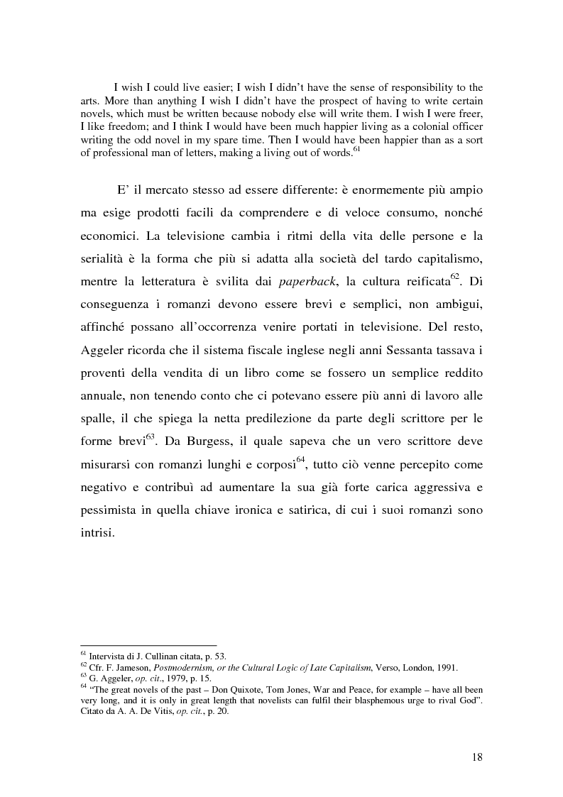 Anteprima della tesi: ''Queer as a Clockwork Orange'': la narrativa distopica di Anthony Burgess, Pagina 15