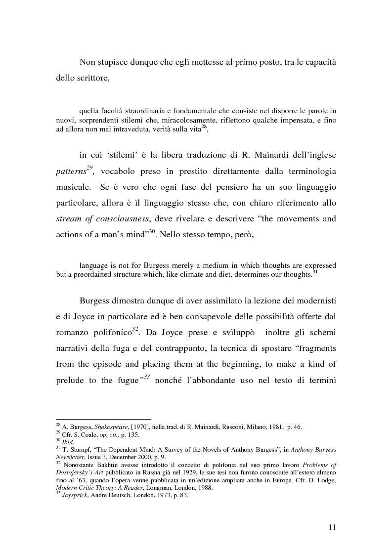 Anteprima della tesi: ''Queer as a Clockwork Orange'': la narrativa distopica di Anthony Burgess, Pagina 8