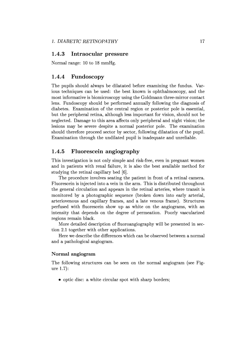 Anteprima della tesi: Computer Aided Diagnosis in Ocular Fundus Imaging, Pagina 13