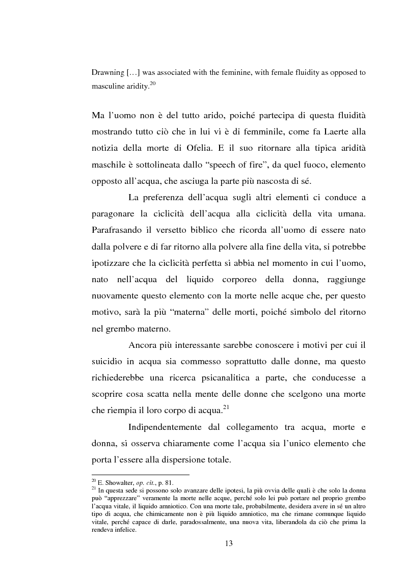 Anteprima della tesi: Le immagini dell'acqua nel teatro di William Shakespeare, Pagina 12