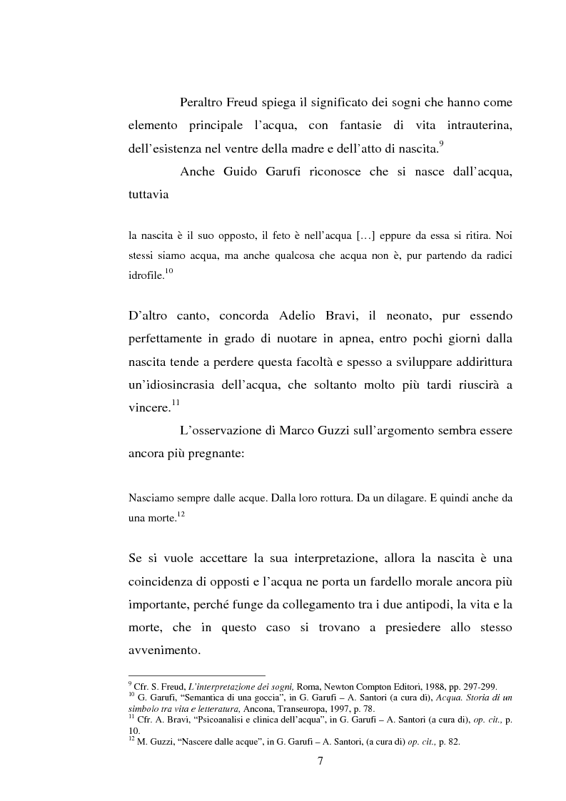 Anteprima della tesi: Le immagini dell'acqua nel teatro di William Shakespeare, Pagina 6