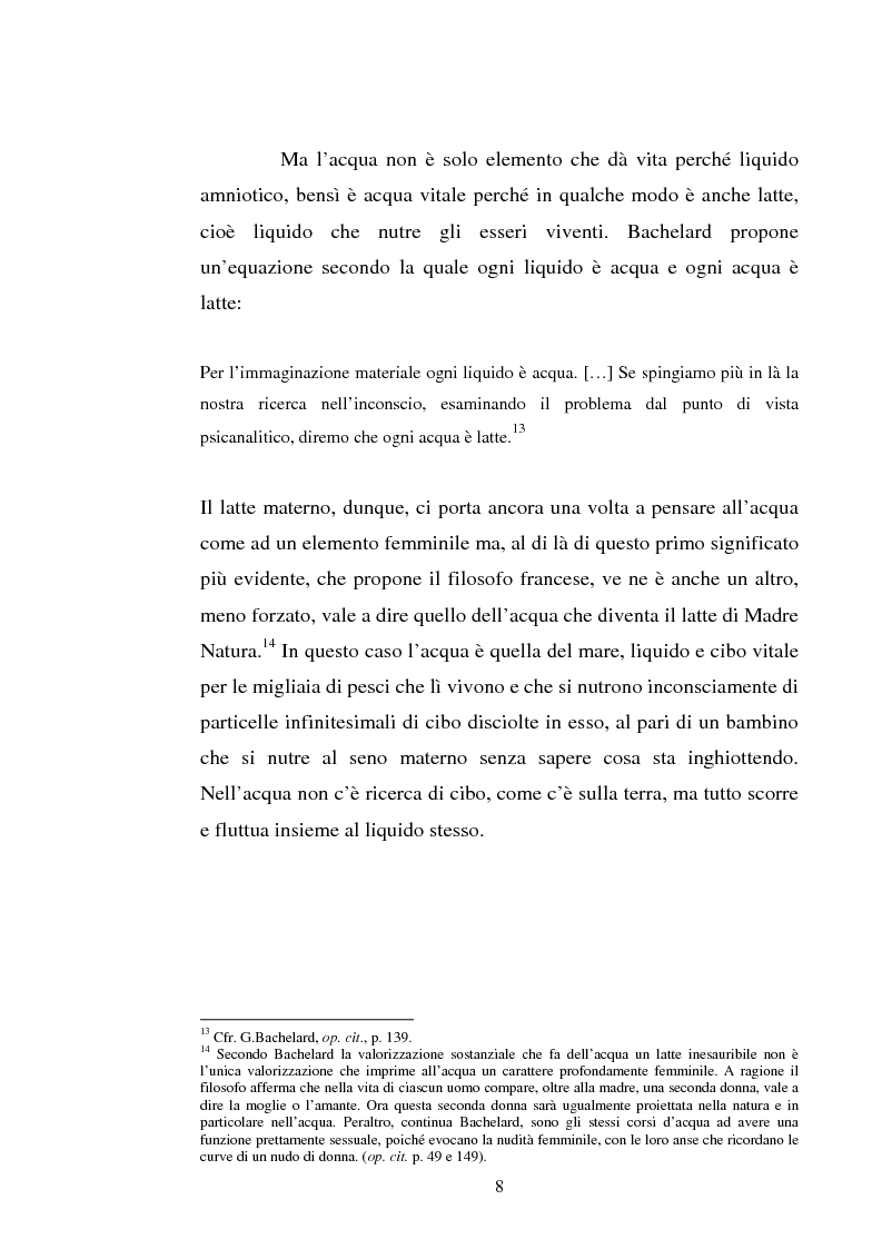 Anteprima della tesi: Le immagini dell'acqua nel teatro di William Shakespeare, Pagina 7