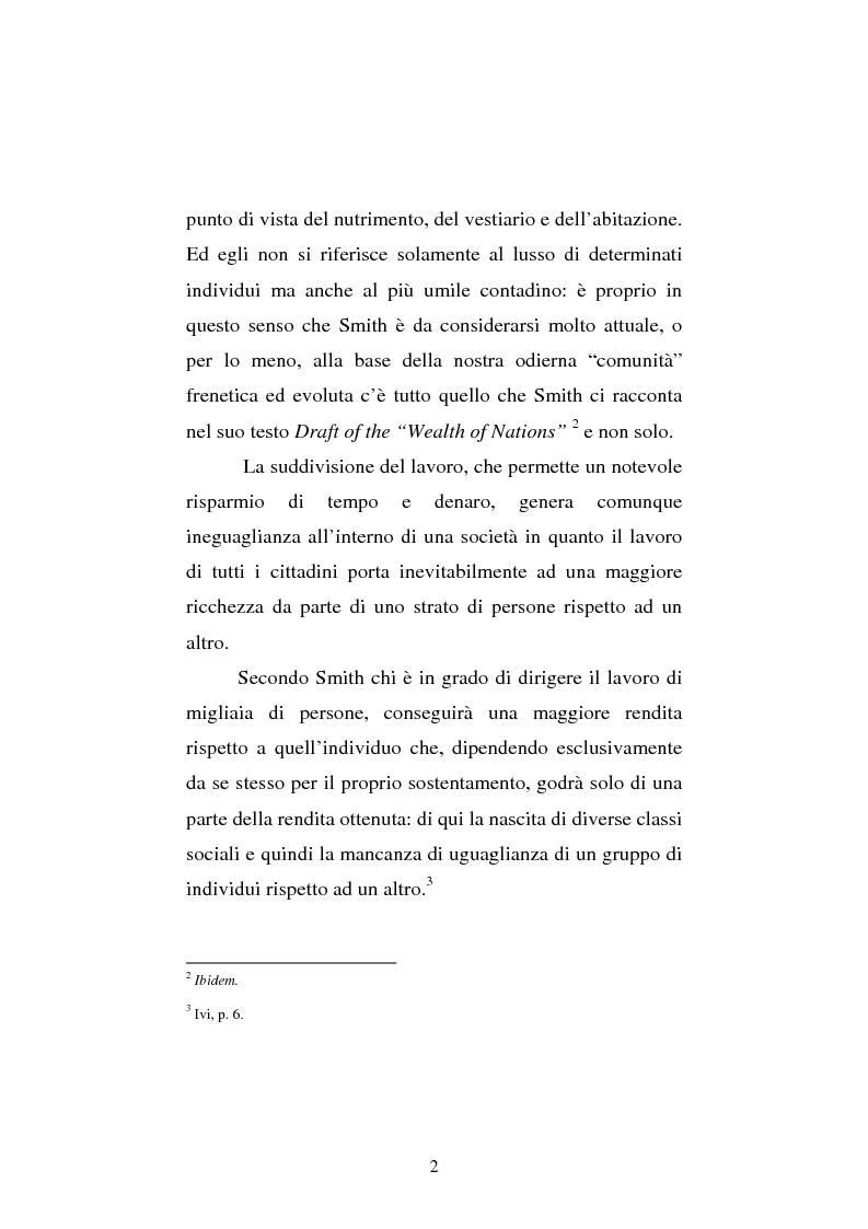 Anteprima della tesi: Amartya Sen lettore di Smith. Osservazioni sulla globalizzazione, Pagina 2