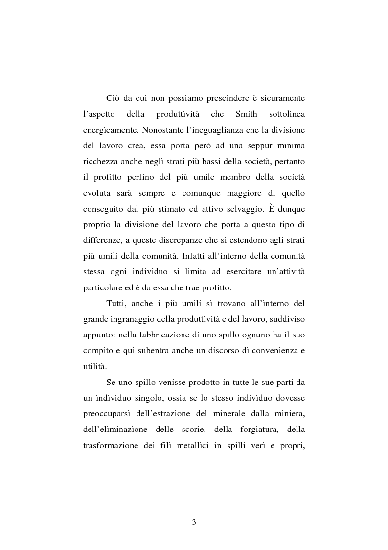 Anteprima della tesi: Amartya Sen lettore di Smith. Osservazioni sulla globalizzazione, Pagina 3