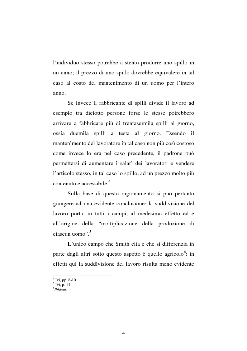 Anteprima della tesi: Amartya Sen lettore di Smith. Osservazioni sulla globalizzazione, Pagina 4