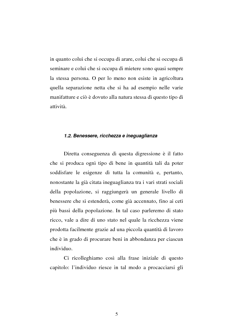 Anteprima della tesi: Amartya Sen lettore di Smith. Osservazioni sulla globalizzazione, Pagina 5