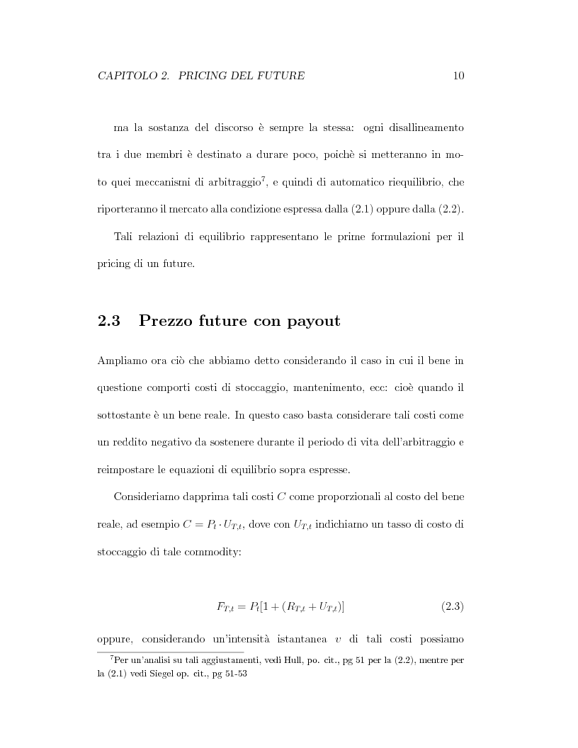 Anteprima della tesi: Il pricing dei derivati sul crude oil, Pagina 10
