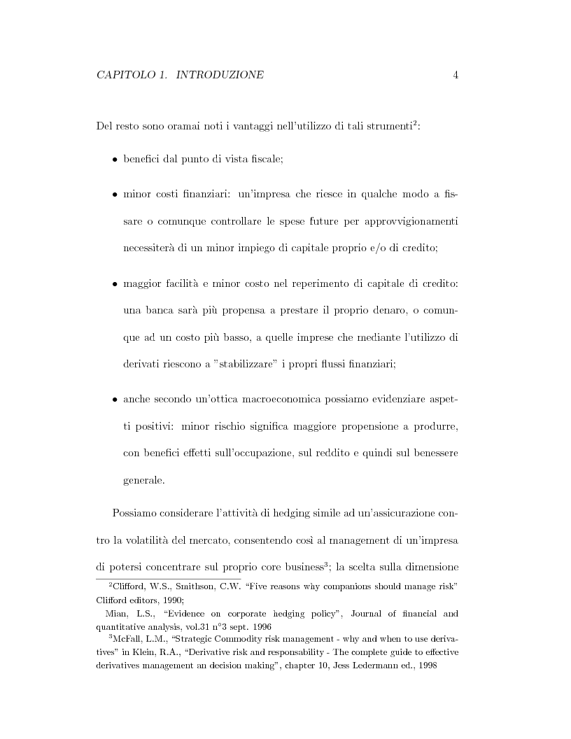 Anteprima della tesi: Il pricing dei derivati sul crude oil, Pagina 4
