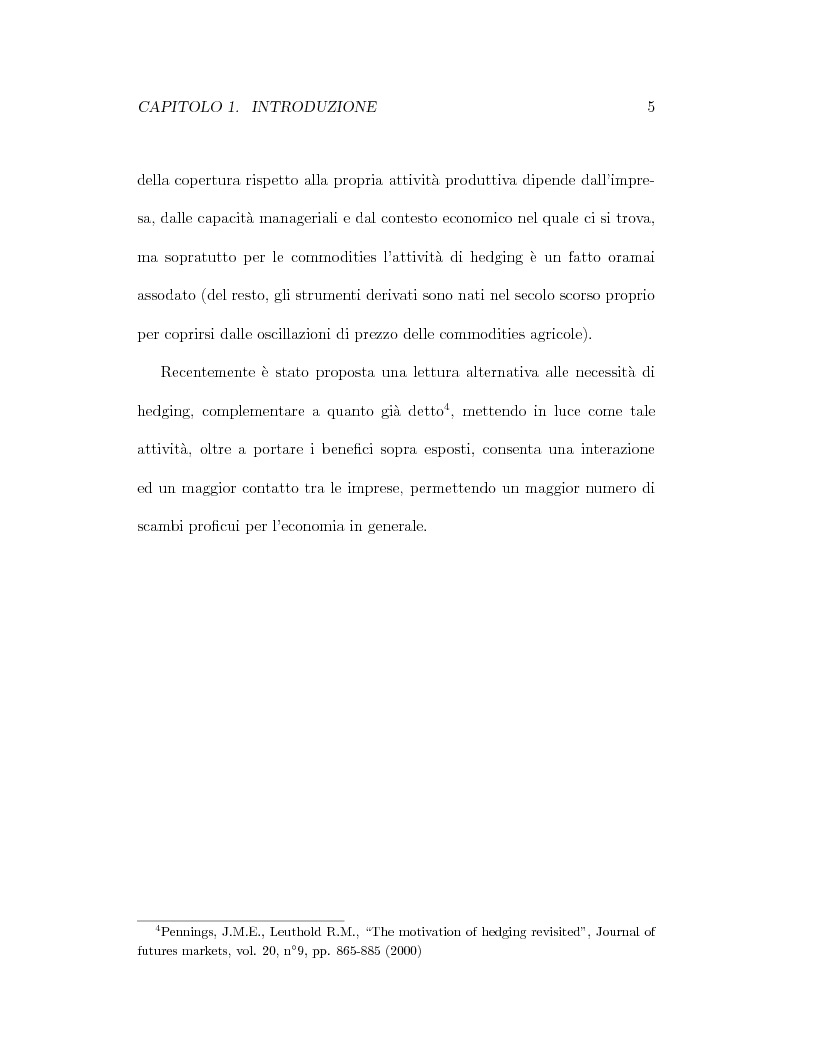 Anteprima della tesi: Il pricing dei derivati sul crude oil, Pagina 5