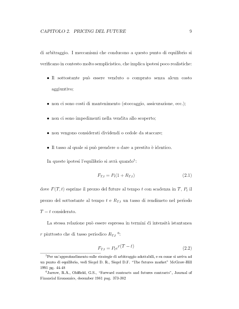 Anteprima della tesi: Il pricing dei derivati sul crude oil, Pagina 9