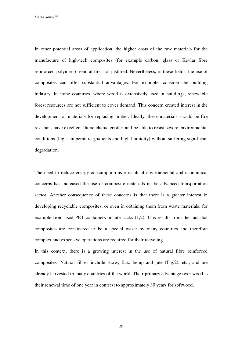 Anteprima della tesi: Impact damage evaluation in woven composites using acoustic and thermoelastic techniques, Pagina 2