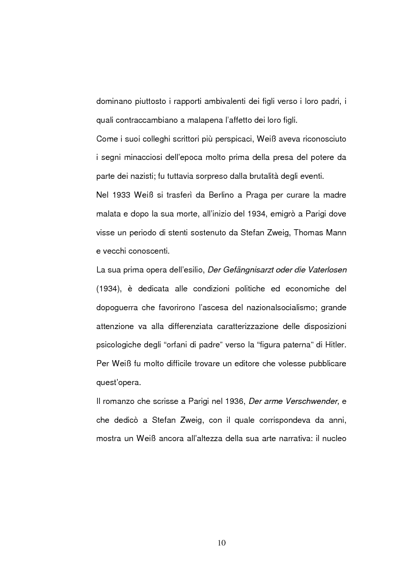 Anteprima della tesi: ''Jarmila. Una storia d'amore boema'' di Ernst Weiss. Traduzione e commento, Pagina 12
