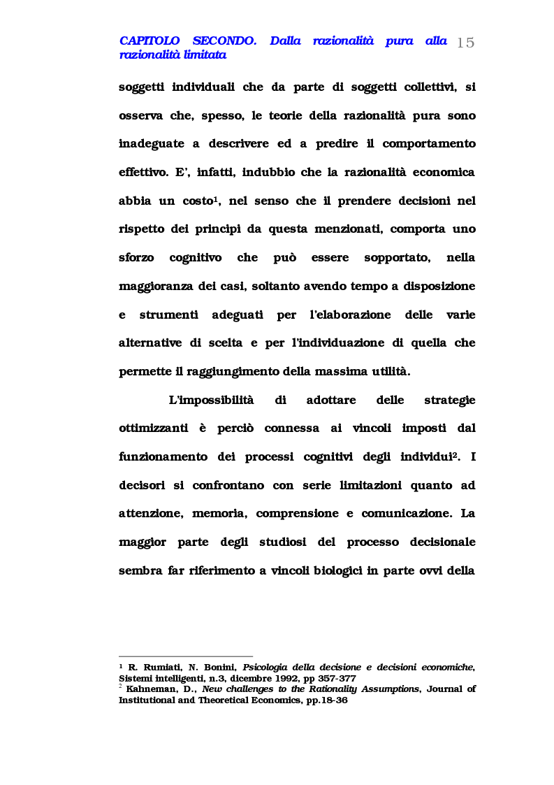 Anteprima della tesi: Comportamento del consumatore e illusioni cognitive, Pagina 10