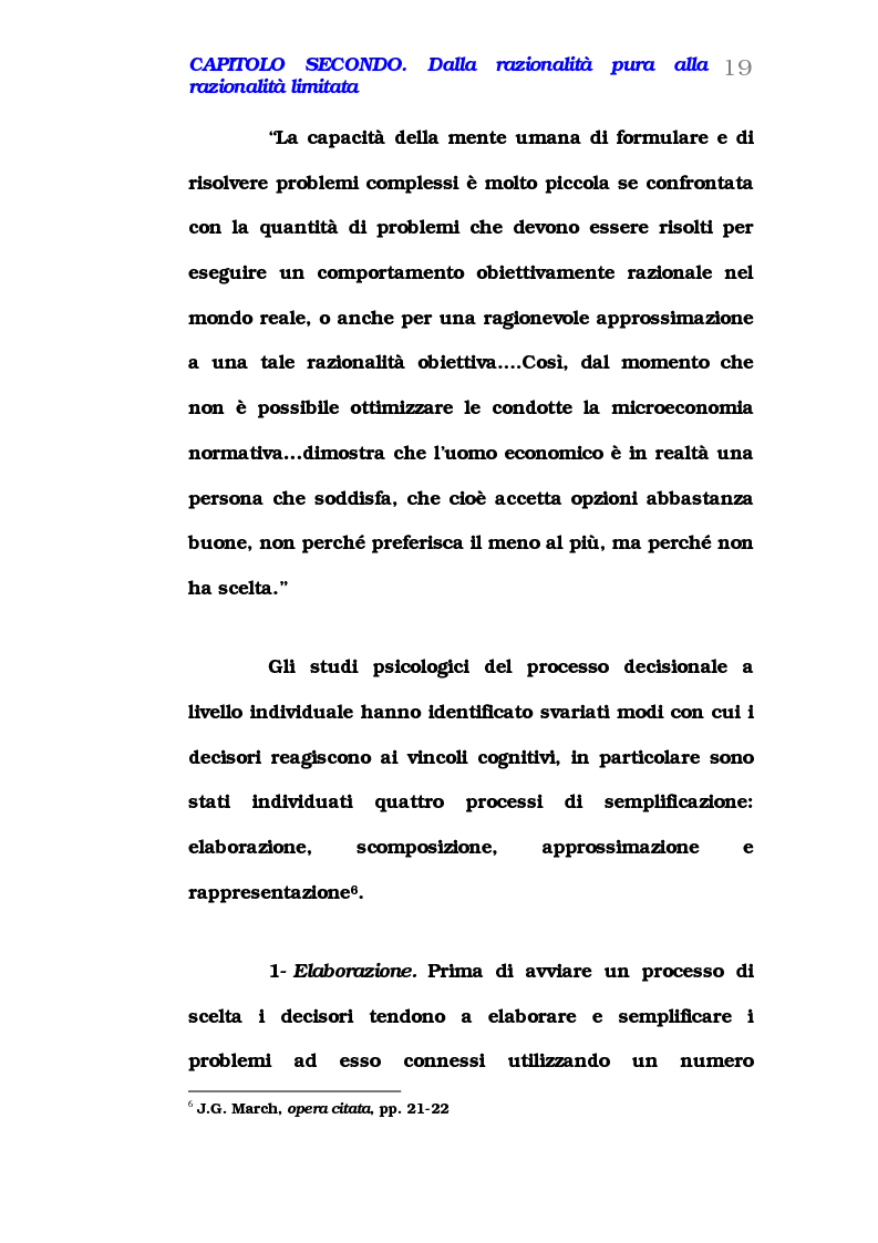 Anteprima della tesi: Comportamento del consumatore e illusioni cognitive, Pagina 14