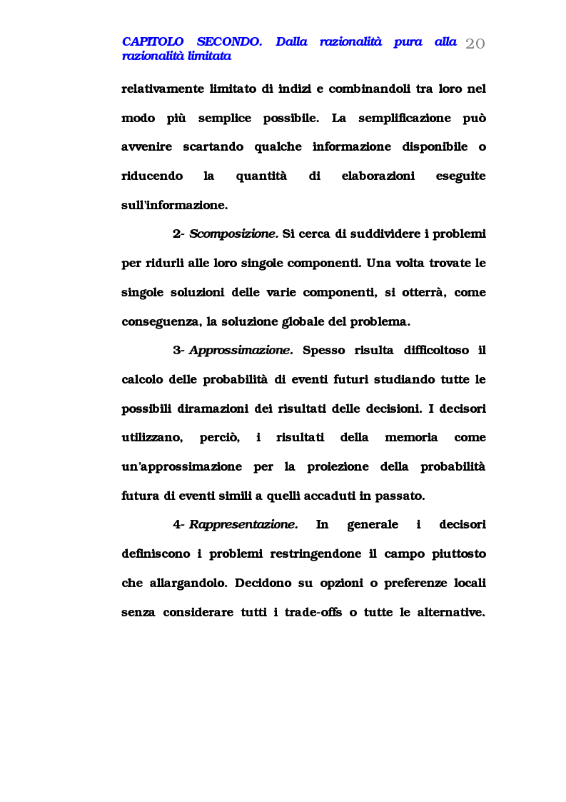Anteprima della tesi: Comportamento del consumatore e illusioni cognitive, Pagina 15