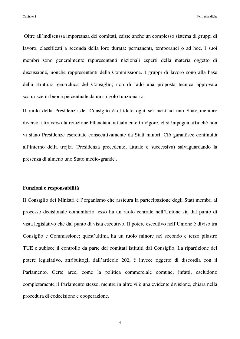 Anteprima della tesi: La politica commerciale estera della UE: l'interazione tra lobbies, Commissione e Consiglio, Pagina 11